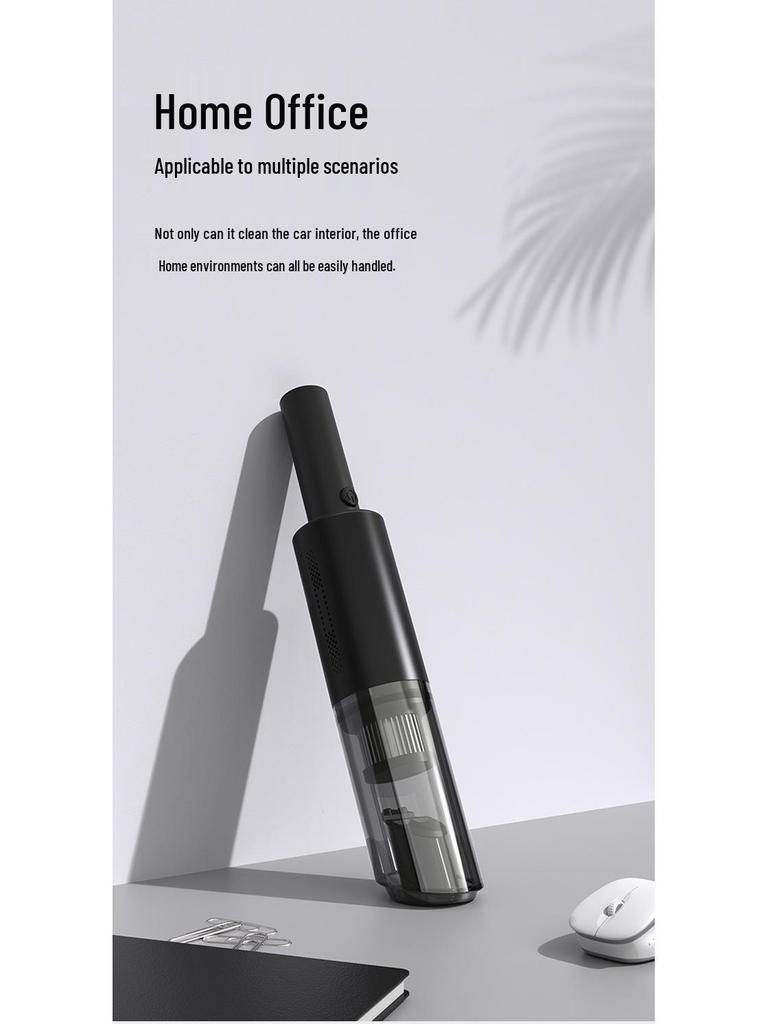 Портативный беспроводной ручной автомобильный пылесос со сверхмощным всасыванием