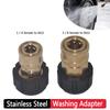 High Pressure Washer Adapter Quick Connector 1/4" 3/8" Female To M22 14mm/15mm Female Quick Release Fitting Power Washer