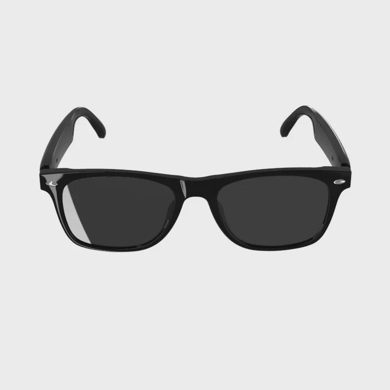 E13 Bluetooth Smart Glasses: Anti-Blue Light, Polarized, Semi-Open Sunglasses with Interchangeable Lenses for Calls & Music