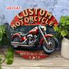 Винтажное металлическое настенное панно Route 66 для гаража, бара, дома 20x20 см