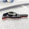 BHS061BH1018 Custom Women's in Stock Christmas Cardinal Bird Laser Cut Acrylic Women Safety Brooch Jewelry