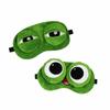 Skin-friendly Frog Sleep Eye Mask Cartoon Plush Sleeping Eye Cover Lovely 3D Eye Mask  Dream Night