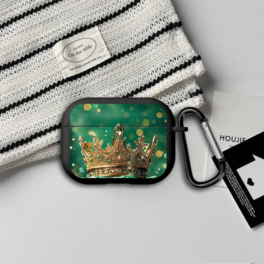 Розовый чехол-корона для Airpods 3 4 Pro 1 Pro2 2 Pro3 Чехлы для наушников Обложка