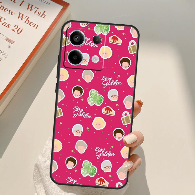 Чехол Golden Girls для Xiaomi Redmi Note 14 13 10 11 12 15 Pro Plus Чехол для Redmi 15 14C 12C 10C 13C 15C