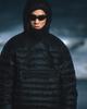 Anglan Duck Down Hooded Anorak Puffer - Black