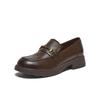 Bestu 26 Autumn Le Fu Shoes Fashion Simple Retro College Style Women's Single Shoes SCZ04CA6