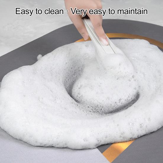 3D Цветочный коврик для пола Абсорбирующий коврик для ванной Реалистичный цветочный ковер с нескользящей основой для ванной комнаты, гостиной, спальни, прихожей