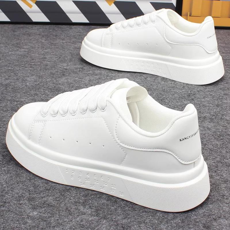 Brand Men's and Women's White Shoes 2024 Autumn Sports and Casual Shoes Fashionable Versatile Sneakers Men's Sports Tennis Shoes