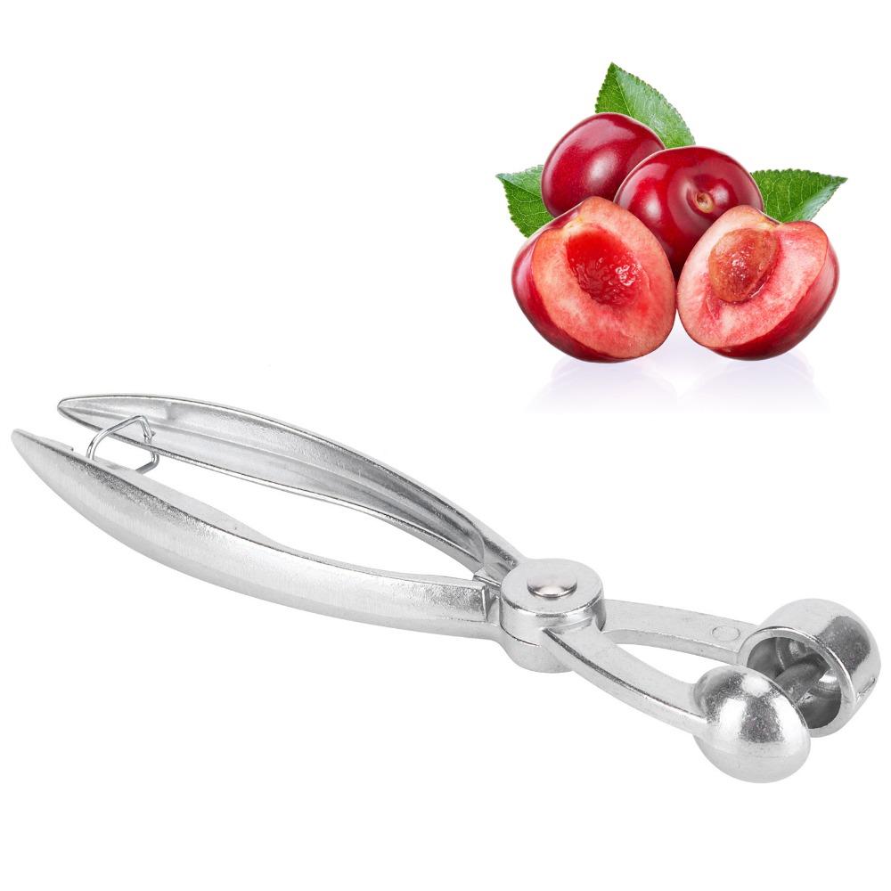 Aluminum Alloy Cherry Pitter with Lock Olive Core Remover Fruit Corer Food Preparation