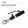 Stainless Steel Fish Gripper with Scale & Ruler - Gun Handle, Sturdy Clamping Jaws, Fish Controller Pliers