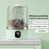 Portable Mini Washing Machine Underwear Socks Washer Large Capacity Digital Display Rechargeable Cordless Laundry Machine