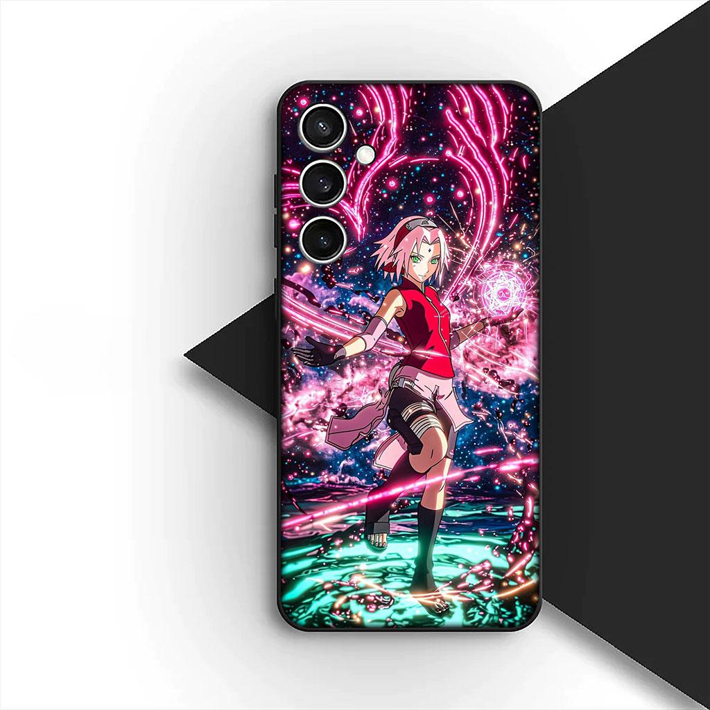 Phone Cover for Samsung Galaxy A35 A36 A55 A26 A05 A06 A14 A50 A51 A53 A54 A12 A13 A23 Case Haruno Sakura Narutos Uchiha Sasuke