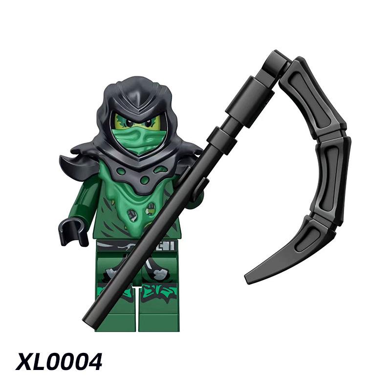 XL0001-0005 Moro Snake Monster Omega Building Block Ninja Minifigure Compatible with Phantom Series