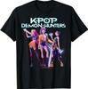 Kpop Охотники на демонов Huntrix Героические позы Групповой снимок Футболка
