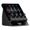 Stream 100 USB Audio Controller Intuitive Audio Controller for Managing Live Streams In Real Time Up To 8 Tracks LCD Display 4 Action Buttons