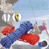 Outdoor Rescue Rope Climbing Safety Rope Insurance Escape Rope Wild Hiking Survival Equipment Professional Rock High Strength Cord Safety Ropes