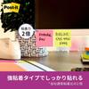 3M Стикеры Post-it Сильный клей Маленькие Неоновый цвет 50×15мм 90 Листов Блоки 7001SS-NE