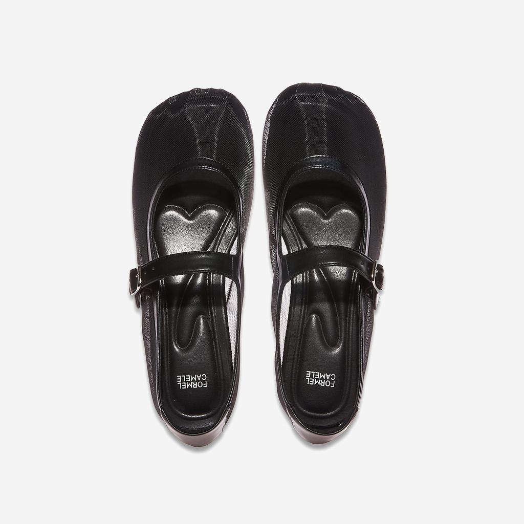 [FORMEL CAMELE] Love Pomel Прозрачные туфли Mary Jane, FLS1F1SP051, 1010112568, популярная корейская обувь