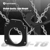BEVINSEE Aluminum Throttle Body Adapter 4 Bolt Intake to 3 Bolt TB for LS Engine Drive By Wire