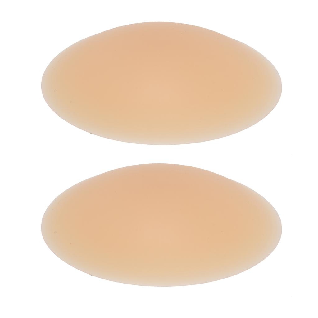 Reusable Adhesive Silicone Pasties Round Bra Paste Safe Adhesive Nippleless CoverSkin Tone M=8cm