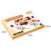 Education Puzzle Early Wooden Play Food Toys Children Fruit Skewer Gift Fun