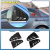 Rear Side Window Louvers Shutter Fit For Mitsubishi Lancer EX X EVO 2008-2018 Car Accessories
