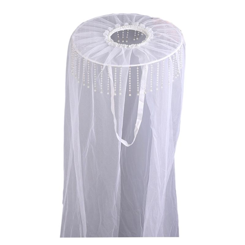 Китайская традиционная шляпа Древний костюм Газовая шляпа Шляпа с вуалями фехтовальщика для женщин и мужчин Хэллоуин