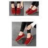 Женские весенние повседневные туфли-одиночки Flat Bean Shoes