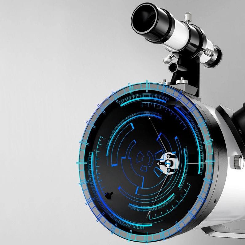 Астрономический телескоп с большой апертурой в 1000 раз, астрономический телескоп высокой мощности, космический монокуляр, студенческий профессиональный телескоп