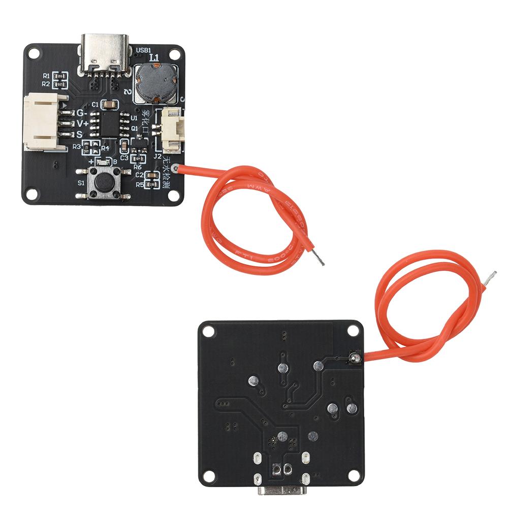 Мини-увлажнитель USB Type-C Наборы для самостоятельной сборки Генератор тумана и Плата драйвера Модуль увлажнения Поддерживает программирование на одном чипе