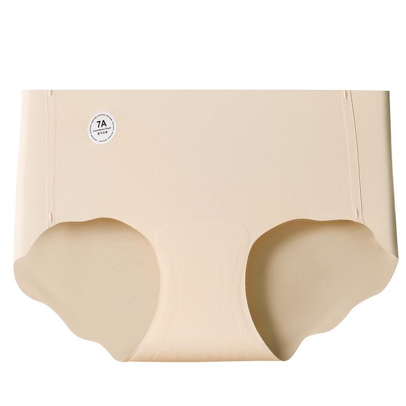 Волнистый комфорт: Высокоэластичные хлопковые трусики для йоги со средней посадкой и антибактериальной ластовицей для женщин