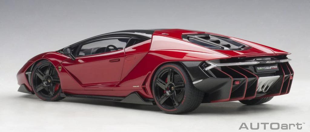 AUTOart Lamborghini Centenario Металлический красный Готовый продукт 1/18
