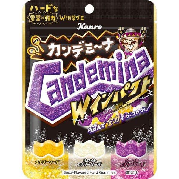 KANRO Candemina Gummi W Impact 72 г Укуси и бей со всей силы!Укуси и бей со всей силы! Укуси и бей со всей силы!