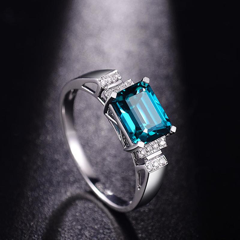 Sace Gems Классическое кольцо из медного сплава с цирконом, женские ювелирные изделия, свадебный подарок для вечеринки