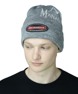 Manastash MULTI CLASSIC LOGO KNIT F CAP, Мужской 020, Серый, 792-3274005