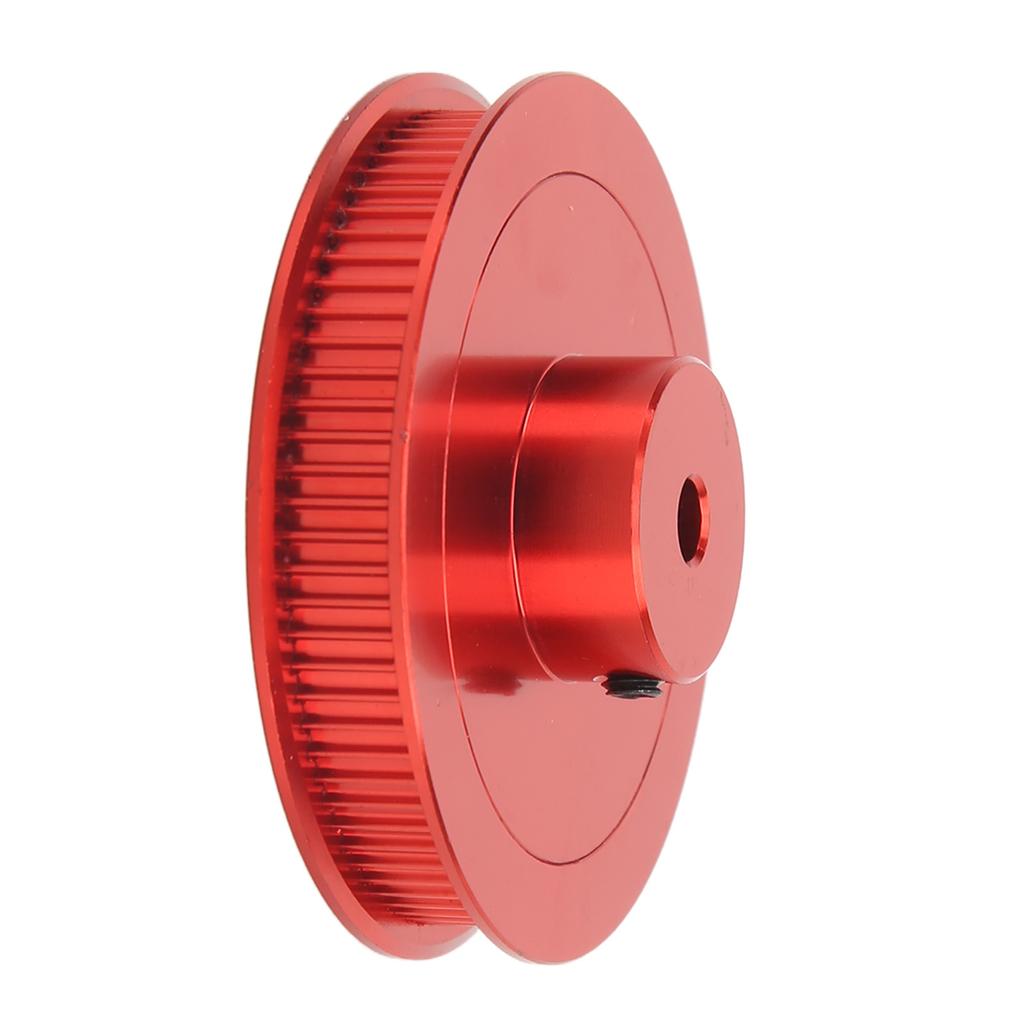 Синхронное колесо 80T 5 мм GT2 шкив ремня ГРМ из легированной стали для 3D-принтера токарного станка с ЧПУ, серебристый