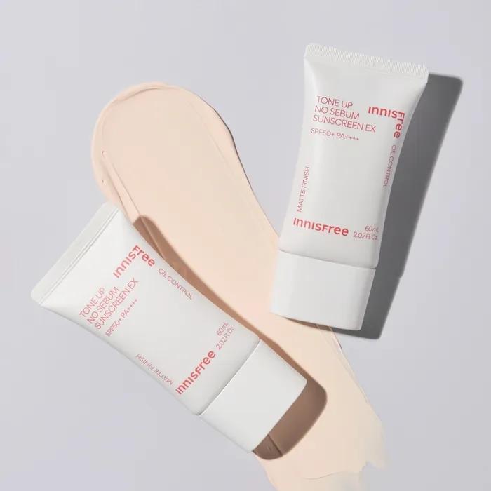 Tone Up No Sebum Sunscreen EX 60mL X 2