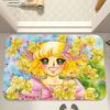 Cartoon Candy Candy Floor Mat Suitable For Living Room Kitchen Bathroom Non-slip Mat Household Foot Mat