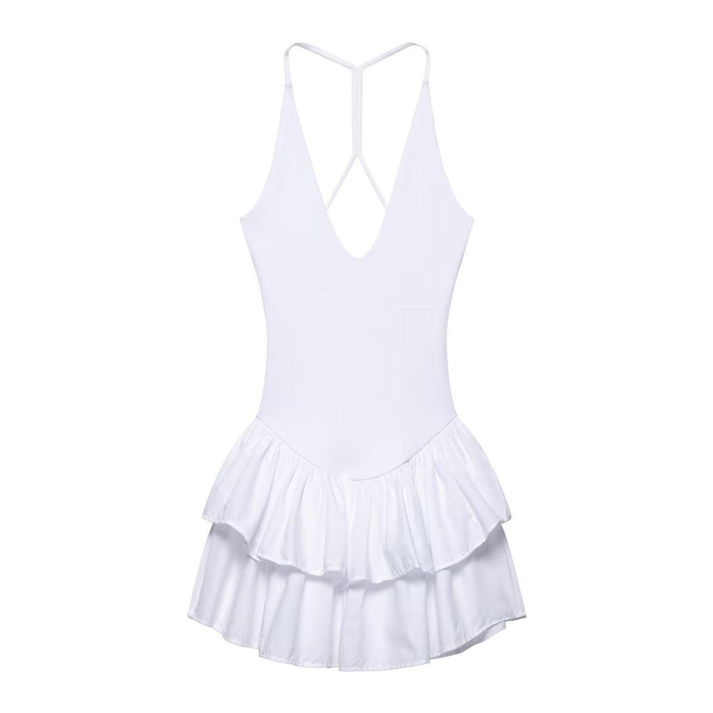 Летнее облегающее платье-халтер 2025 для женщин: Европейская и американская мода