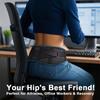 Compression Lower Back Brace 4 Steel Stays Fitness Waist Protector Lumbar Support Belt  Sciatica