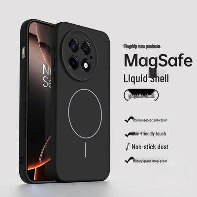 Магнитный чехол из жидкого силикона NEYAA для OnePlus