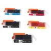 Ink Cartridge Set 150 151 Smooth Output Ink Cartridge Combo for PIXMA MG5410 MG5510 MG5610 MG6310 BK BK C M Y