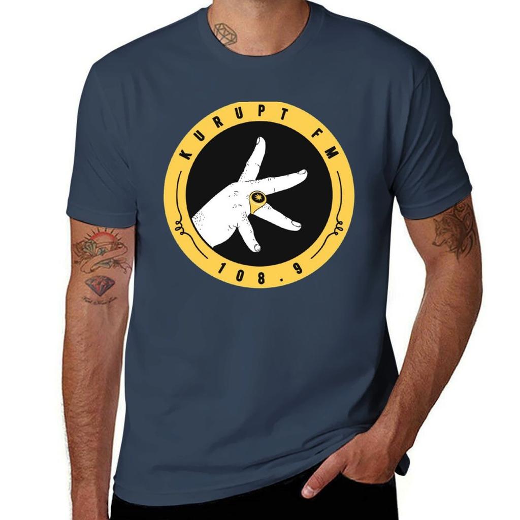 Kurupt Fm 1089 Original Logo Tshirt Big And Tall Gym Tshirt