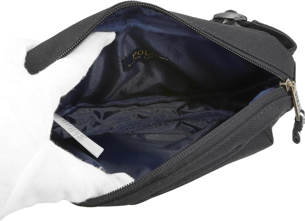 Ralph Lauren POLO RALPH LAUREN Polo Сумка через плечо Body Bag Big Pony 15 см Ширина 26 см Глубина 2,5 см Максимальная 94 см Черный, Длина 5,5 Плечо прибл.