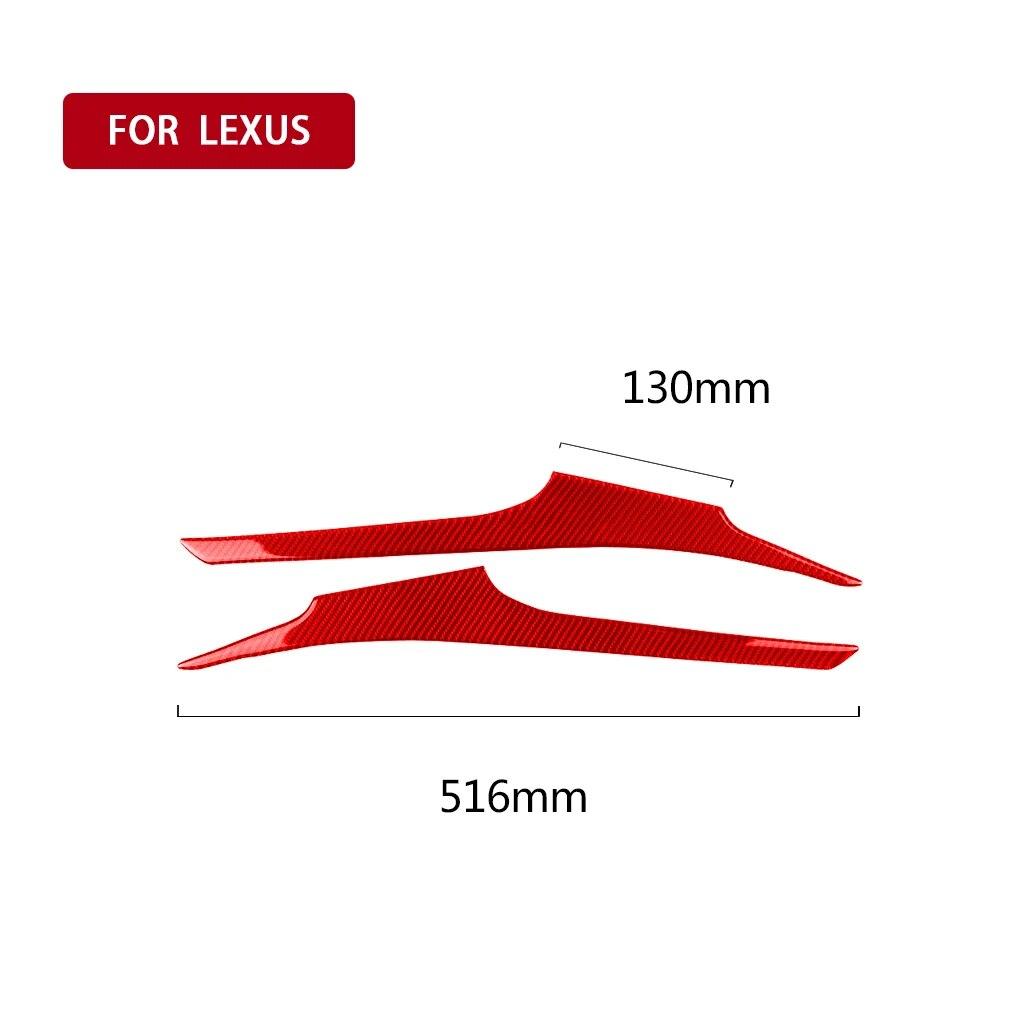 Для Lexus IS250 2013-подлокотник внутренней двери автомобиля, декоративная крышка, наклейка, отделка, углеродное волокно, автоаксессуары