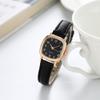 Luxury Watches for Women Retro Female Square Dial Watch Ladies Belt Back Elegant Wristwatches