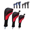 3Pcs/Set Long Neck Golf Club Head Covers Wood Driver Protect Headcover 1#/3#/5# Fairway Golf Head Cover Golf Accessories For Outdoor Training