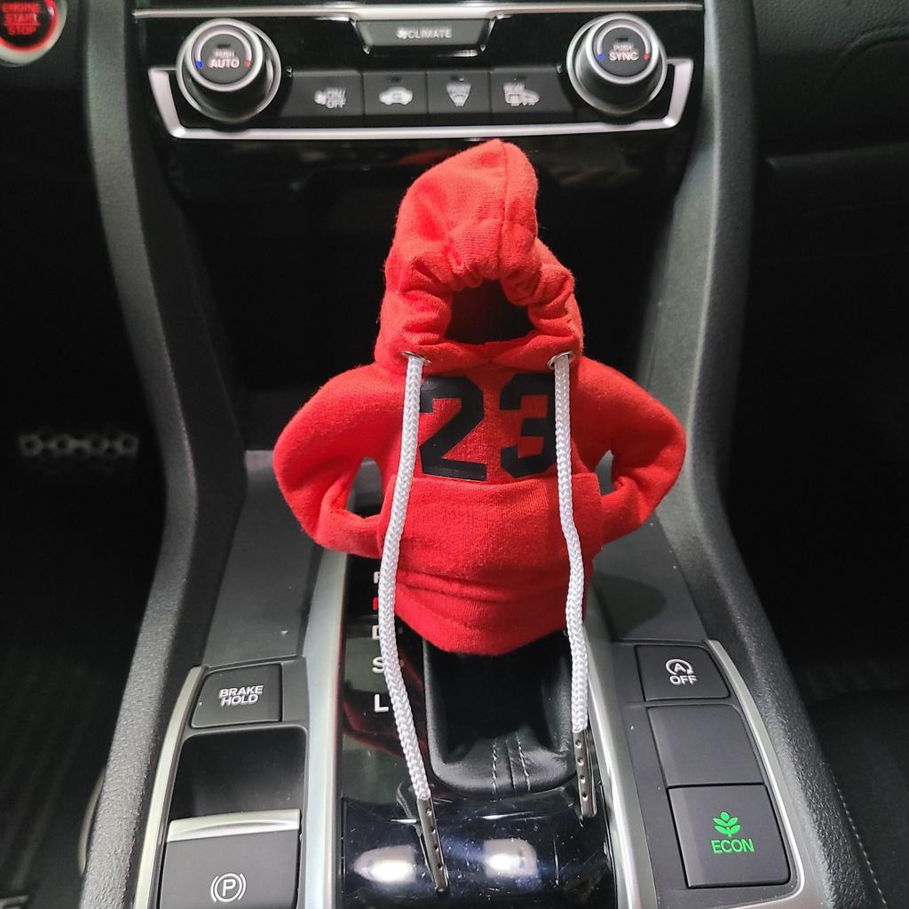 Frog Car Gear Shift Cover Manual Handle Gearshift Sweatshirt Change Lever Cover Car Gearbox Hood Cover Car Interior