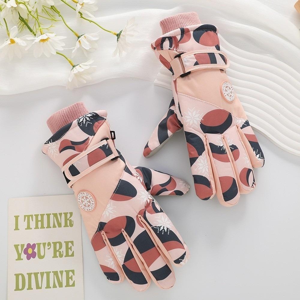 New Waterproof Ski Gloves Coldproof Winter Gloves Touchable Screen Warm Windproof Coldproof Gloves Kids