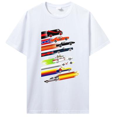 Футболка темно-синяя с принтом гоночных машин Формулы t-shirts для мужчины хлопок мягкая мужские футболки для мужчин повседневная футболка